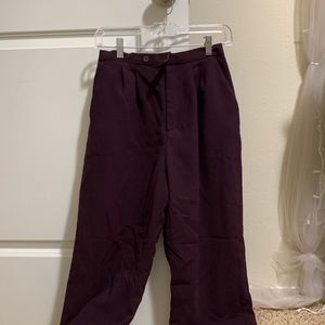 Stretchy high rise slacks
